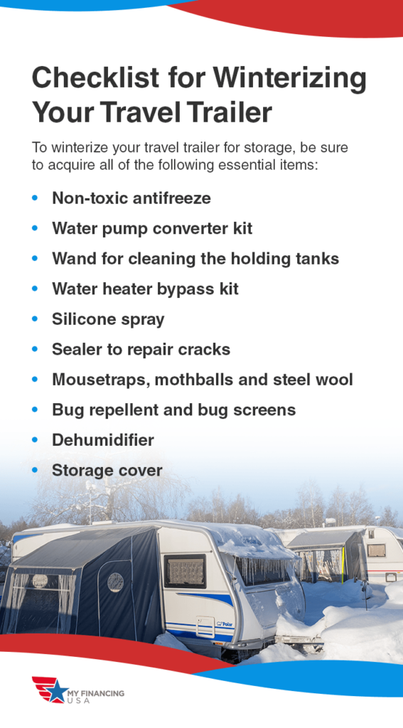 Checklist for Winterizing Your Travel Trailer