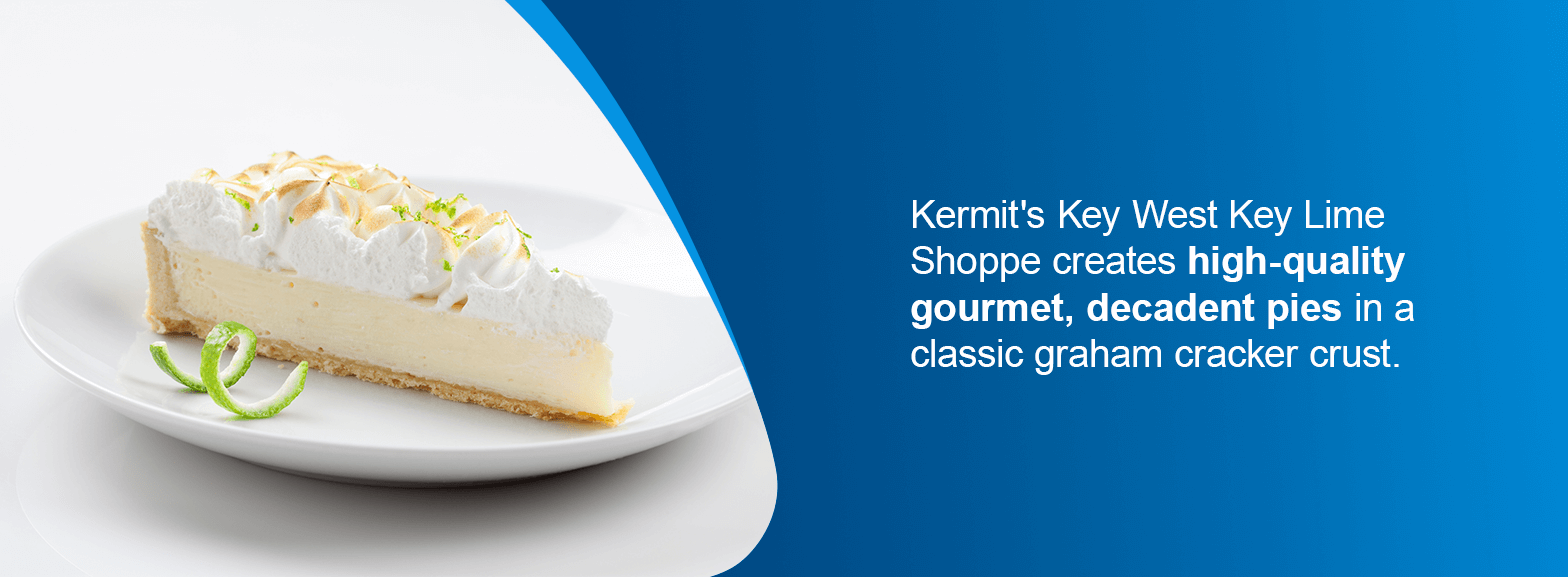 Kermit's Key West Key Lime Shop: Key West, Florida. Kermit's Key West Key Lime Shoppe creates high-quality gourmet, decadent pies in a classic graham cracker crust.