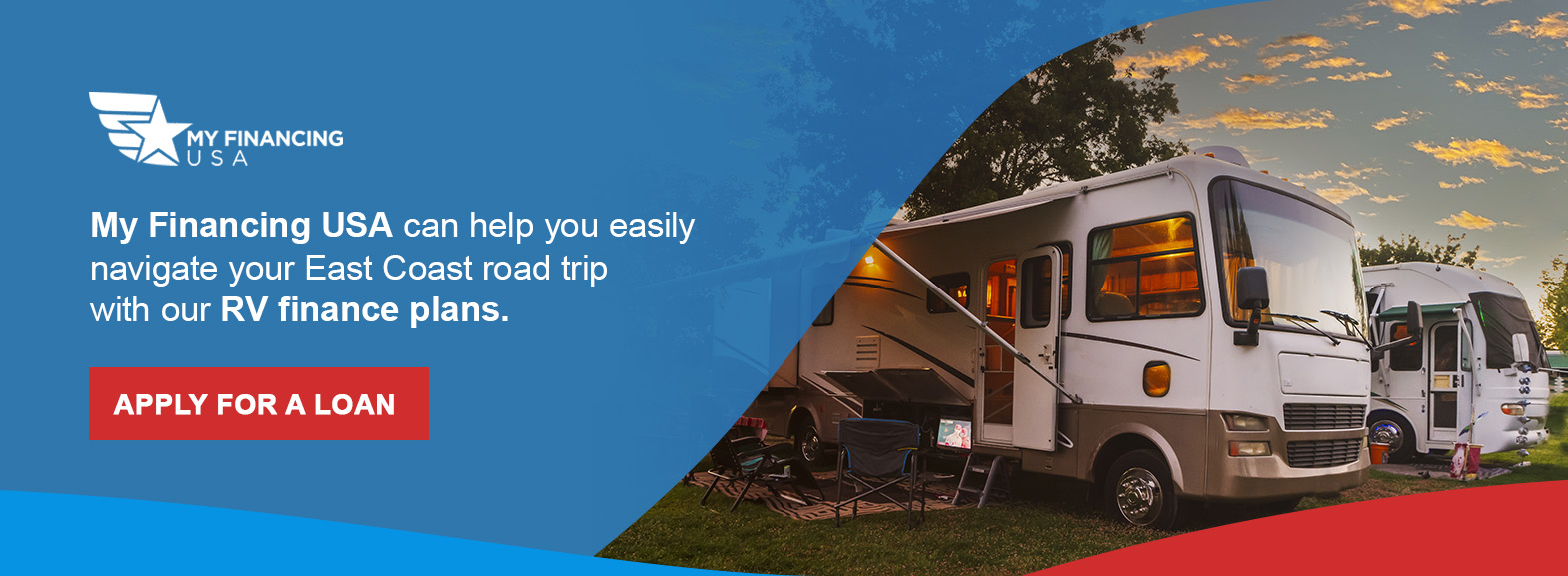 Plan the Ultimate East Coast Road Trip With Our Guide. Apply for a Loan!